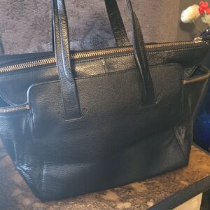 Kenneth Cole Black Tote Bag